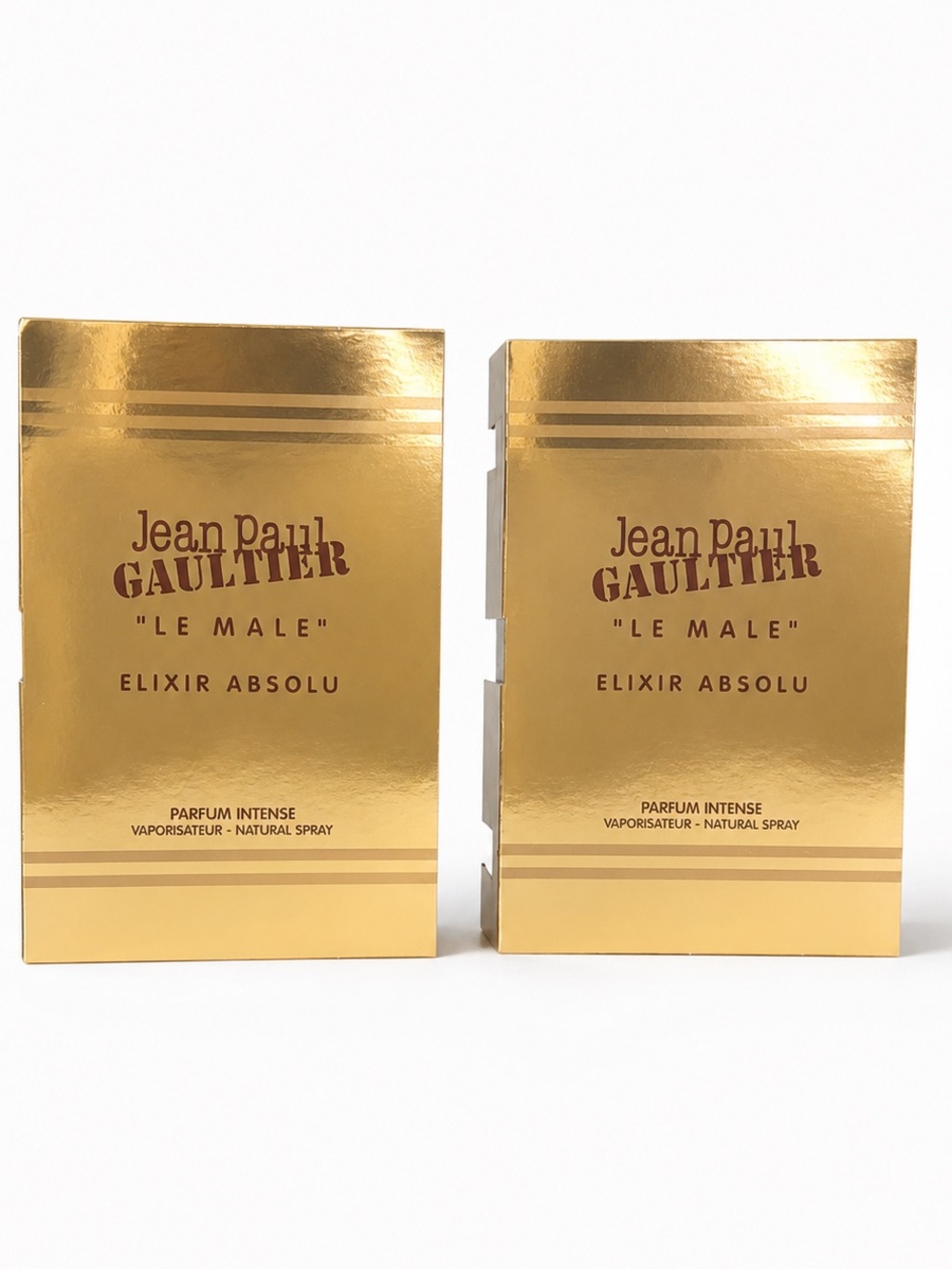 NEW RELEASE-Le Male Elixir Absolu 1.5mL Sample Spray Lot of 2 New